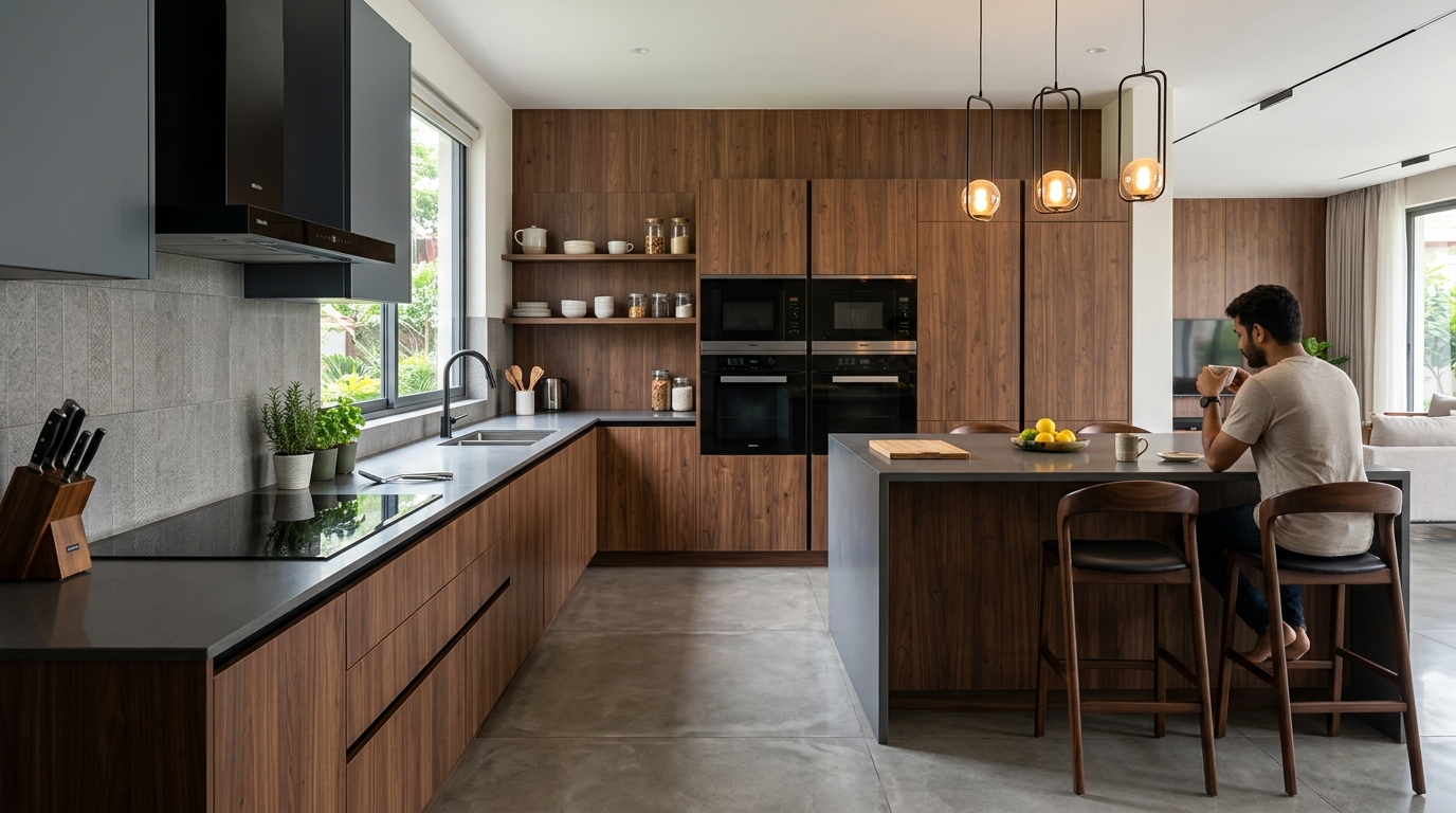Parallel Modular Kitchen