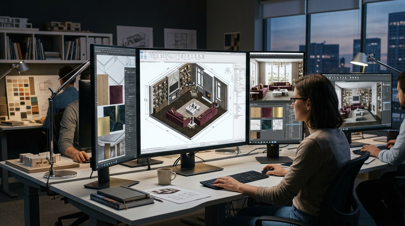 3D Photorealistic Design Renders